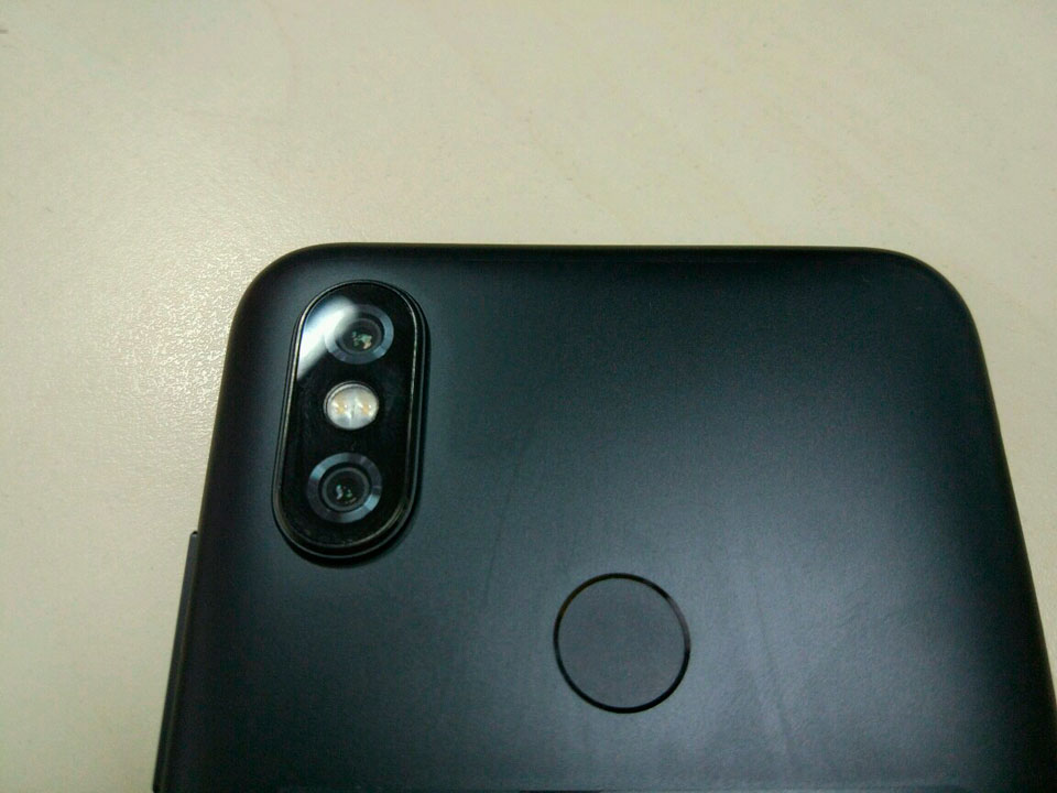 Mi A2 rear camera